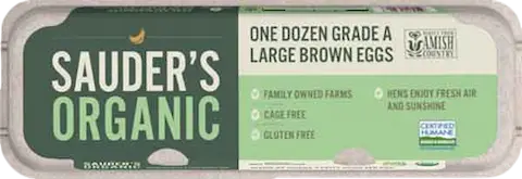 Organic Lg Brown Eggs