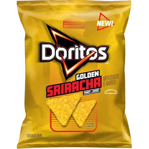 Golden Sriracha Tortilla Chips