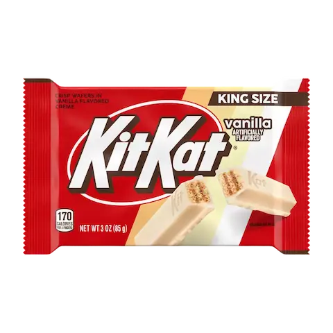 King Size Vanilla Candy Bar