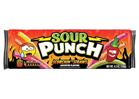 Scorchin' Straws<br />
(Assorted Flavors)