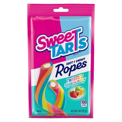 Twisted Rainbow Punch<br />
Soft & Chewy Ropes