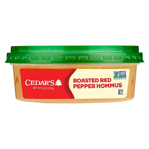 Roasted Red Pepper Hommus