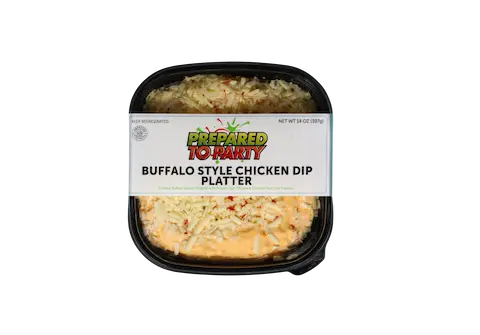 Buffalo Style Chicken<br />
Dip Platter