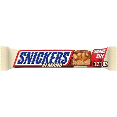 Share Size Milk Chocolate & <br />
Almond Candy Bar