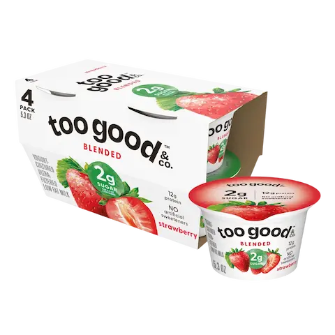 Strawberry Lowfat<br />
Lower Sugar Greek Yogurt